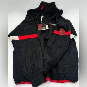 Y2K Wool Blend Tech Sweater RP55 Outrek Size XL